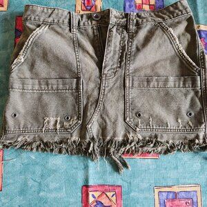 Womens jean skirt.  Freeze People